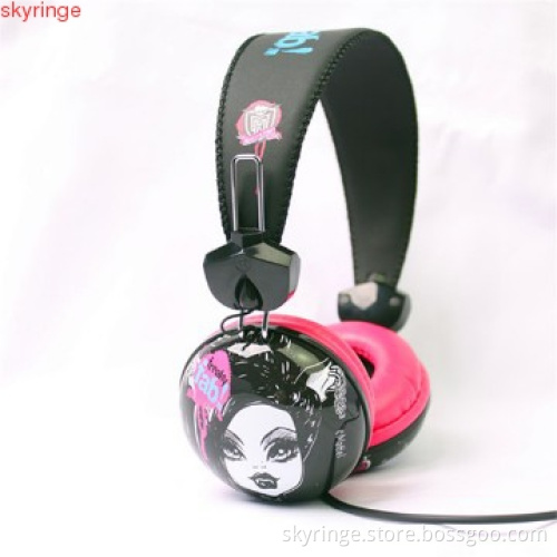 Fashionable stereo headphone, headset for PC